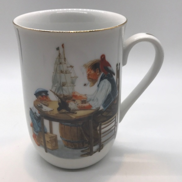Norman Rockwell Porcelain Mugs - Picture 7 of 8
